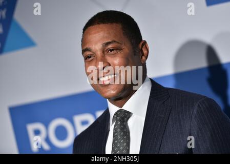 Don Lemon attends the Robert F. Kennedy Human Rights Hosts 2019 Ripple Of Hope Gala & Auction In NYC on December 12, 2019 in New York City. Stock Photo