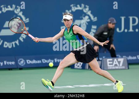 Dubai, UAE, 20th. Feb, 2023. Russian tennis player Anastasia