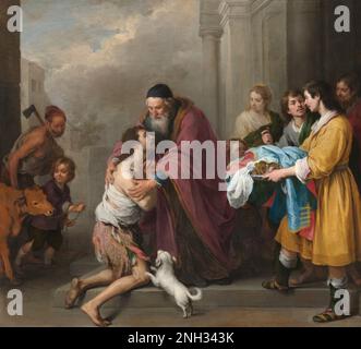 Bartolomé Esteban Murillo  The Return of the Prodigal Son, 1667/1670 Stock Photo