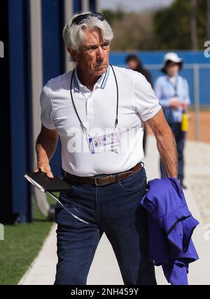 Toronto Blue Jays television analyst Buck Martinez watches a bull pen  pitching session during baseball spring training in Dunedin, Fla., Monday,  Feb. 20, 2023. THE CANADIAN PRESS/Nathan Denette Stock Photo - Alamy