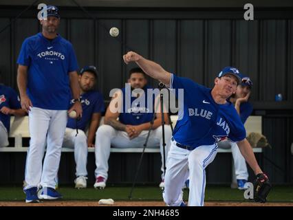 Toronto Blue Jays' Chris Bassitt during a baseball game against the Oakland  Athletics in Oakland, Calif., Tuesday, Sept. 5, 2023. (AP Photo/Jeff Chiu  Stock Photo - Alamy