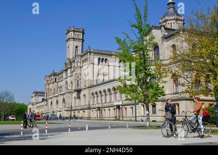 Gottfried Wilhelm Leibniz Universitaet Hannover, Main Building, Welfengarten, Hannover, Lower Saxony, Germany Stock Photo