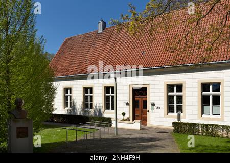 Former rectory of the Catholic church St. Pankratius, today House of Encounter, Gescher, Muensterland, North Rhine-Westphalia, Germany Stock Photo