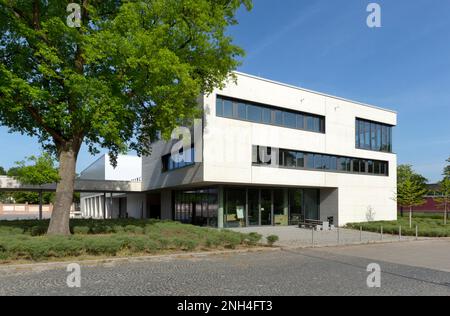 The site of the former Metz barracks in the Westerberg district now houses various facilities of the University and the Osnabrueck University of Stock Photo