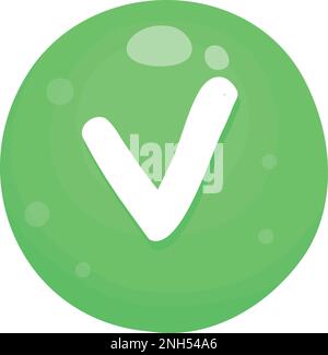 Approved button and progress-bar, bright different form of button for games and app. Stock Vector