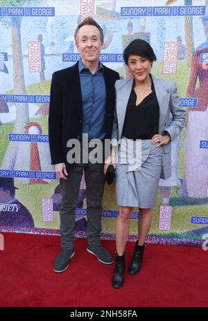 19 February 2023 -Pasadena, California - Jim Cashman, Michelle Non. The Opening Night For ''Sunday In The Park With Georgee held at Pasadena Playhouse in Pasadena. (Credit Image: © Fs/AdMedia via ZUMA Press Wire) EDITORIAL USAGE ONLY! Not for Commercial USAGE! Stock Photo