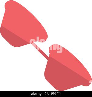 Isolated silhouette of a pair of drums musical instrument icon Vector Stock Vector