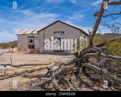 Henry Gray's home, Bates Well ranch, Organ Pipe Cactus National Monument, Arizona. Stock Photo