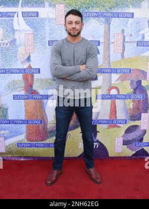 February 19, 2023, Pasadena, California, United States: Jonathan Sadowski attends the Opening Night For ''Sunday In The Park With George' (Credit Image: © Billy Bennight/ZUMA Press Wire) EDITORIAL USAGE ONLY! Not for Commercial USAGE! Stock Photo