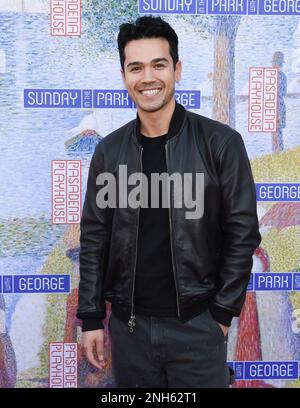 February 19, 2023, Pasadena, California, United States: Kanoa Goo attends the Opening Night For ''Sunday In The Park With George' (Credit Image: © Billy Bennight/ZUMA Press Wire) EDITORIAL USAGE ONLY! Not for Commercial USAGE! Stock Photo