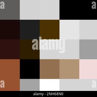 Different types square and rectangular picture frames various sizes material texture color realistic mockup set vector illustration Stock Vector