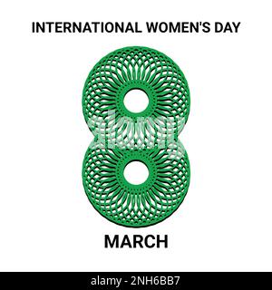 International Women's Day. March 8. International Women's Day. Stock Vector