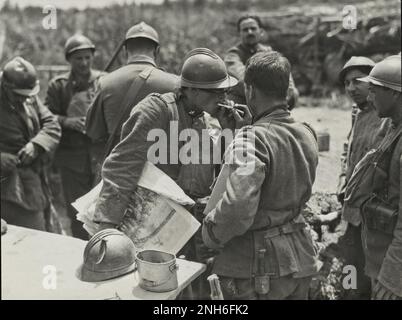 Italian army at the Battle of Piave River, Italy circa 1917-1918 during ...