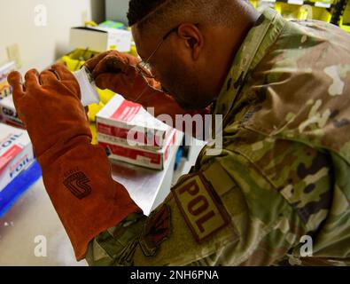 Senior Airman Verdes Cato, 9th Logistic Readiness Squadron cryogenics ...