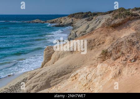 Hawaii beach in the Alikò promontory, Naxos Stock Photo