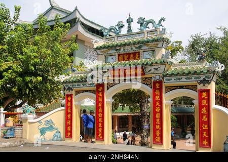 Ba Chua Xu Temple, Chau Doc, An Giang, Vietnam Stock Photo