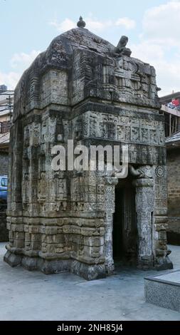 View of Nilkanth Mahadev Temple, Mandi, Himachal Pradesh, India. Stock Photo