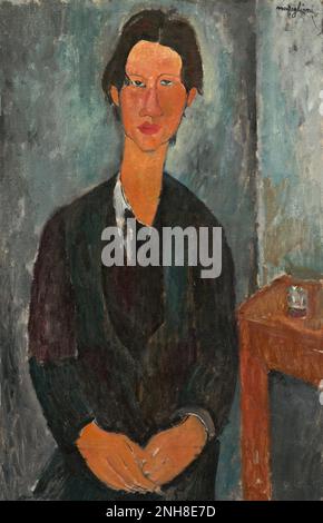 Amedeo Modiglian Portrait of Chaim Soutine 1916 Stock Photo
