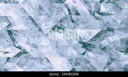 White, green and gray marble texture. White stone background. Abstract marble texture for your design, postcard, invitation, fabric, logo and others. Stock Vector