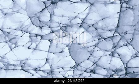 White and gray marble texture. White stone background. Abstract marble texture for your design, postcard, invitation, fabric, logo and others. EPS10. Stock Vector