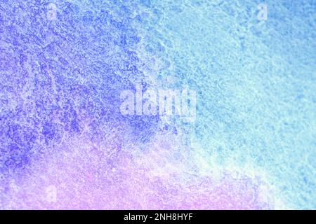 Abstract blue and violet background. Watercolor painting on canvas with soft sky gradient. Pink soft watercolor, ink, abstract background texture. Cop Stock Photo