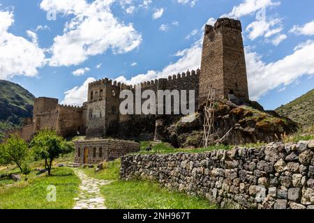 Khertvisi fortress on mountain. It is one of the oldest fortresses in  Georgia Stock Photo - Alamy