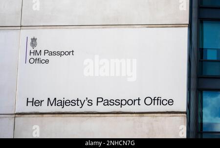 Her Majesty's Passport Office in Liverpool Stock Photo