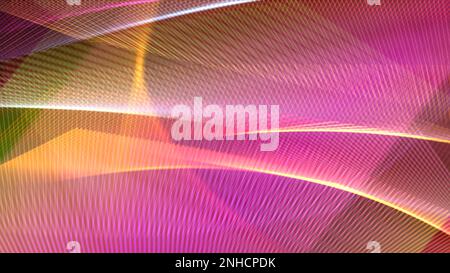 Perspectives Of Fractal Realms abstract background illustration Stock Photo