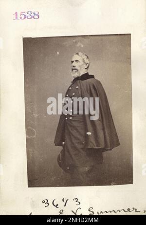 Gen. Edwin V. Sumner 19th Century Mathew Brady, Quartermaster, and ...