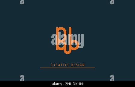 Alphabet letters Initials Monogram logo BB Stock Vector