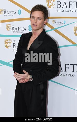 EE British Academy Film Awards 2023 - Arrivals - London Eddie Redmayne, attending the 76th British Academy Film Awards held at the Southbank Centre's Stock Photo