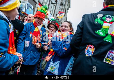 Den Bosch Netherlands. 20th Feb 2023. People take part during