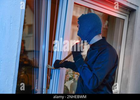 Burglar, symbol photo Stock Photo