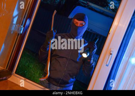 Burglar, symbol photo Stock Photo