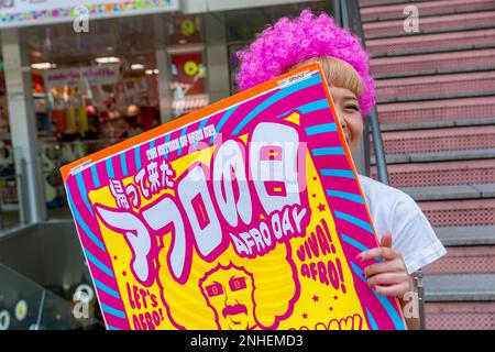 Tokyo Japan. Lolita girl in Shibuya district Stock Photo