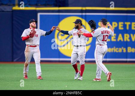 St. Petersburg, FL. USA; Boston Red Sox right fielder Hunter