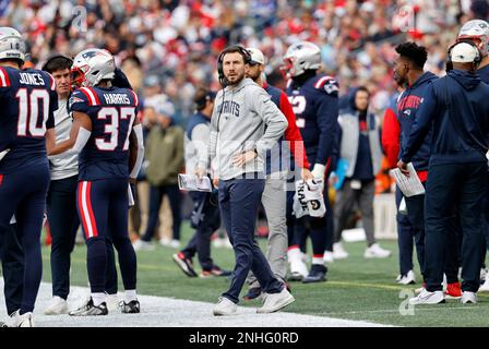 FOXBOROUGH, MA - JANUARY 01: New England Patriots defensive back