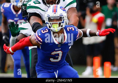 EAST RUTHERFORD, NJ - NOVEMBER 06: Buffalo Bills wide receiver Gabe Davis  (13) during the National Football League game between the New York Jets and  Buffalo Bills on November 6, 2022 at