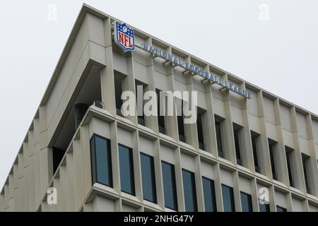 INGLEWOOD, CA - JANUARY 04: The NFL shield displayed on the NFL