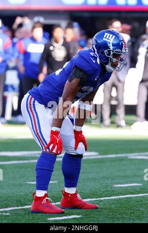 January 1, 2023, East Rutherford, New Jersey, USA: New York Giants  linebacker Micah McFadden (41) during a NFL game against Indianapolis Colts  in East Rutherford, New Jersey. Duncan Williams/CSM/Sipa USA(Credit Image: ©