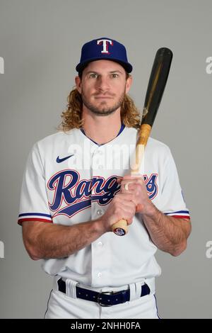 Texas Rangers left fielder Travis Jankowski (16) during the MLB game  between the Texas Ranges and the Houston Astros on Friday, April 14, 2023  at Minu Stock Photo - Alamy