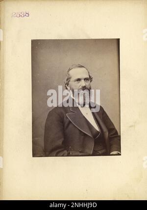 Hon. Stephen Wright Kellogg of Connecticut 19th Century Mathew Brady, Quartermaster, and Other Civil War Photographs Stock Photo