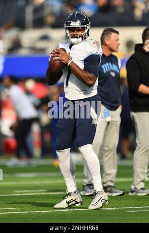 INGLEWOOD, CA - DECEMBER 18: Tennessee Titans quarterback Malik