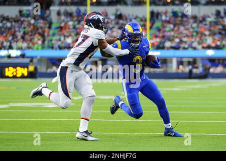 December 4, 2022 Inglewood, CA.Los Angeles Rams defensive tackle Michael  Hoecht #97 in action in the second quarter during the NFL football game  against the Seattle Seahawks..Mandatory Photo Credit: Louis Lopez/Cal Sport