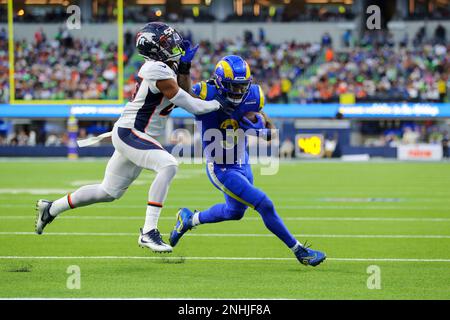 December 4, 2022 Inglewood, CA.Los Angeles Rams defensive tackle Michael  Hoecht #97 in action in the second quarter during the NFL football game  against the Seattle Seahawks..Mandatory Photo Credit: Louis Lopez/Cal Sport