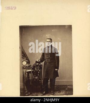 Gen. Lysander Cutler 19th Century Mathew Brady, Quartermaster, and Other Civil War Photographs Stock Photo