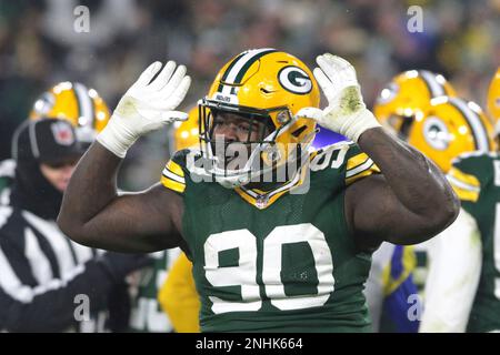 GREEN BAY, WI - DECEMBER 19: Green Bay Packers defensive