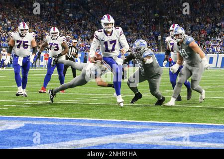 DETROIT, MI - NOVEMBER 24: Buffalo Bills WR Gabe Davis (13) before