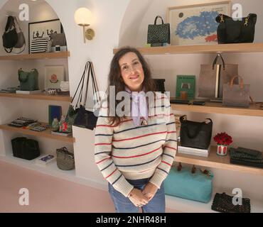 Handbag designer Clare Vivier in her San Francisco boutique on Friday, June  30, 2017, in San Francisco, Calif. (Liz Hafalia/San Francisco Chronicle via  AP Stock Photo - Alamy