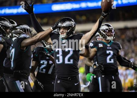 Philadelphia Eagles safety Reed Blankenship in action during an NFL  football game, Sunday, Dec. 4, 2022, in Philadelphia. (AP Photo/Matt Rourke  Stock Photo - Alamy